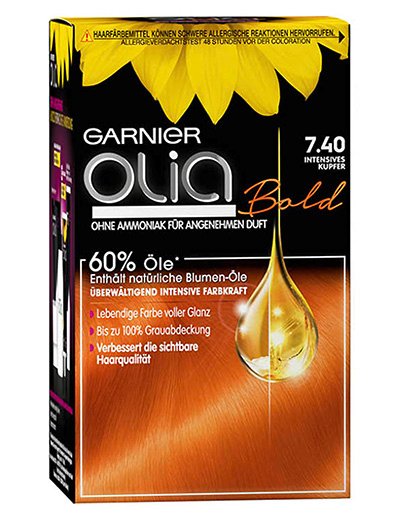 coloration marques olia cuivre intense 7 40